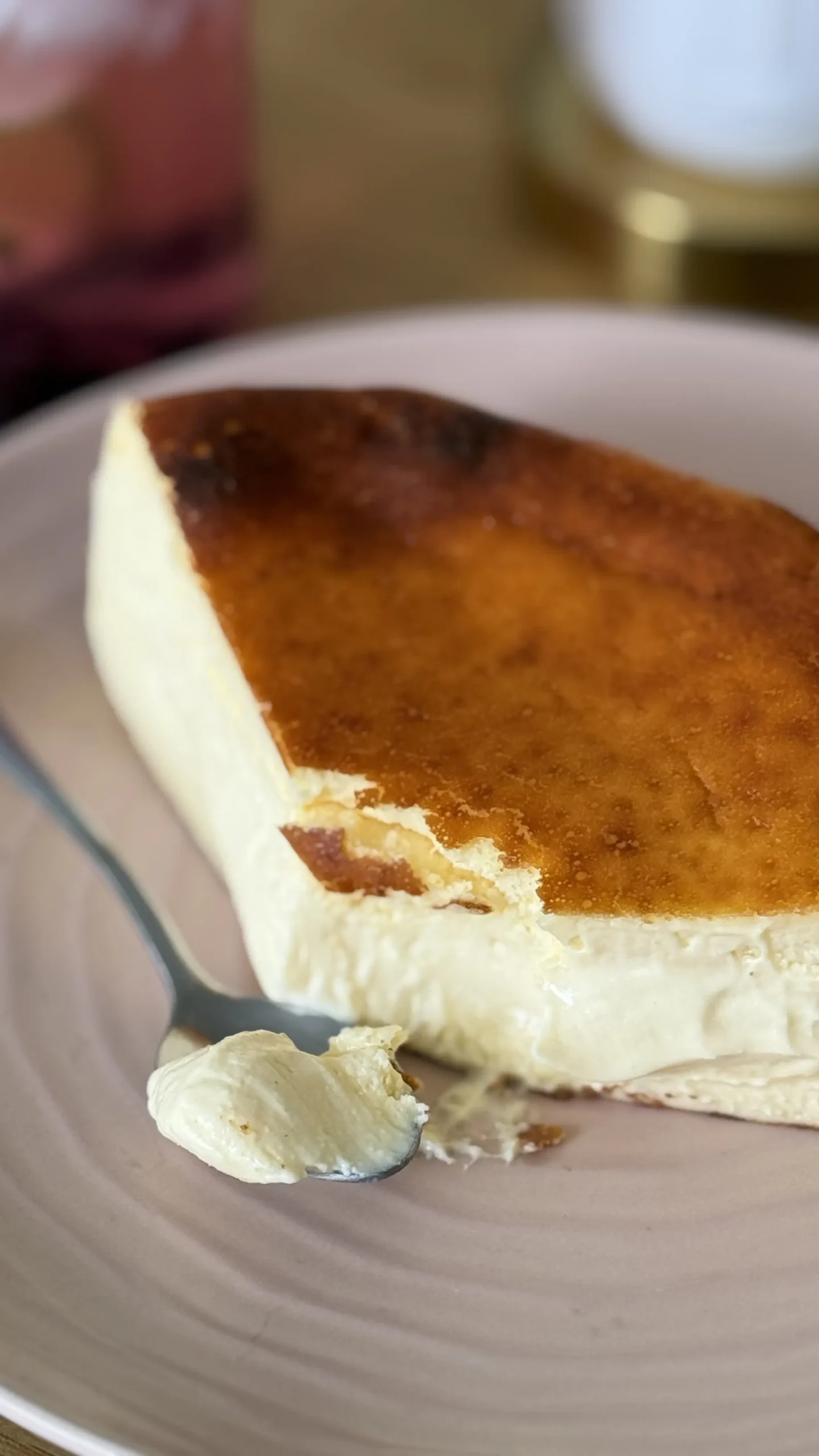 Crema de Avellanas — Tarta Vasca